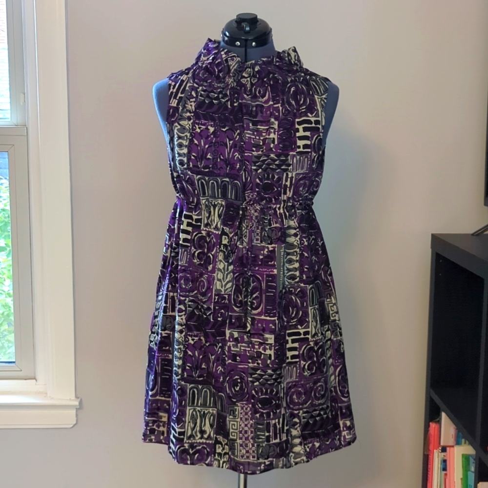 Anna Sui, size small, purple print